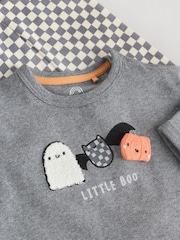 Schwarz/Weiß/Figur - Baby Halloween Top/Leggings Set (0mths-2yrs) - Bild 10 von 13