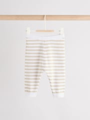 Neutral gestreift - Knitted Top and Leggings Baby Set (0mths-2yrs) - Bild 5 von 14