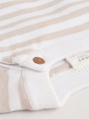 Neutral gestreift - Knitted Top and Leggings Baby Set (0mths-2yrs) - Bild 9 von 14