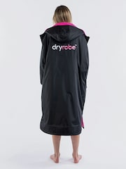 dryrobe Black Dark Advance Adult Long Sleeve Changing Robe - Image 7 of 13