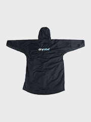 Черный - Халат для переодевания с длинными рукавами для взрослых dryrobe Advance - Изображение 12 из 14