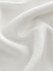 Cream Oversized Sleeveless Peter Pan Collar Blouse - Image 7 of 8