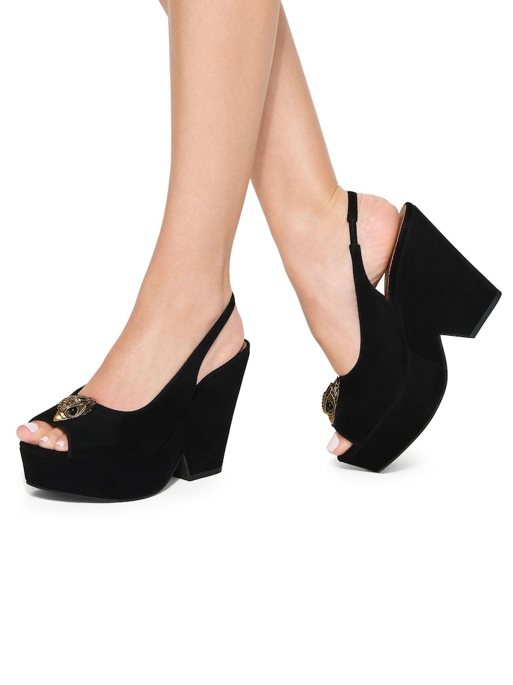 Kurt Geiger London Belgravia Platform Sling Sandals - Image 1 of 5