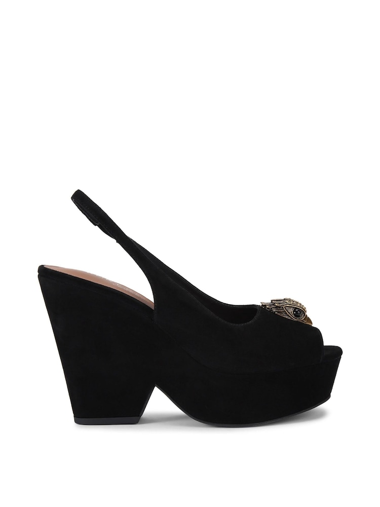 Kurt Geiger London Belgravia Platform Sling Sandals - Image 2 of 5