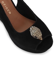 Kurt Geiger London Belgravia Platform Sling Sandals - Image 4 of 5