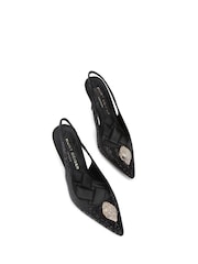 KG Kurt Geiger Belgravia Sling Back Heels - Image 3 of 5