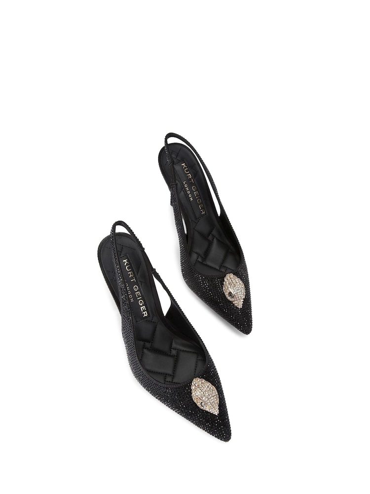 KG Kurt Geiger Belgravia Sling Back Heels - Image 3 of 5