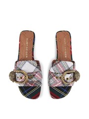 Kurt Geiger London Pink Mayfair Flat Sandal Shoes - Image 3 of 5