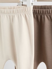 Neutral Bear Baby 100% Cotton Leggings 2 Pack (0mths-2yrs) - Image 10 of 12