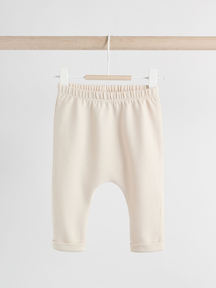 Neutral Bear Baby 100% Cotton Leggings 2 Pack (0mths-2yrs) - Image 2 of 12