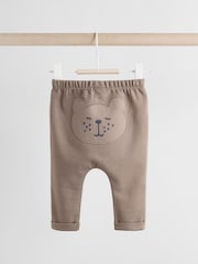 Neutral Bear Baby 100% Cotton Leggings 2 Pack (0mths-2yrs) - Image 4 of 12