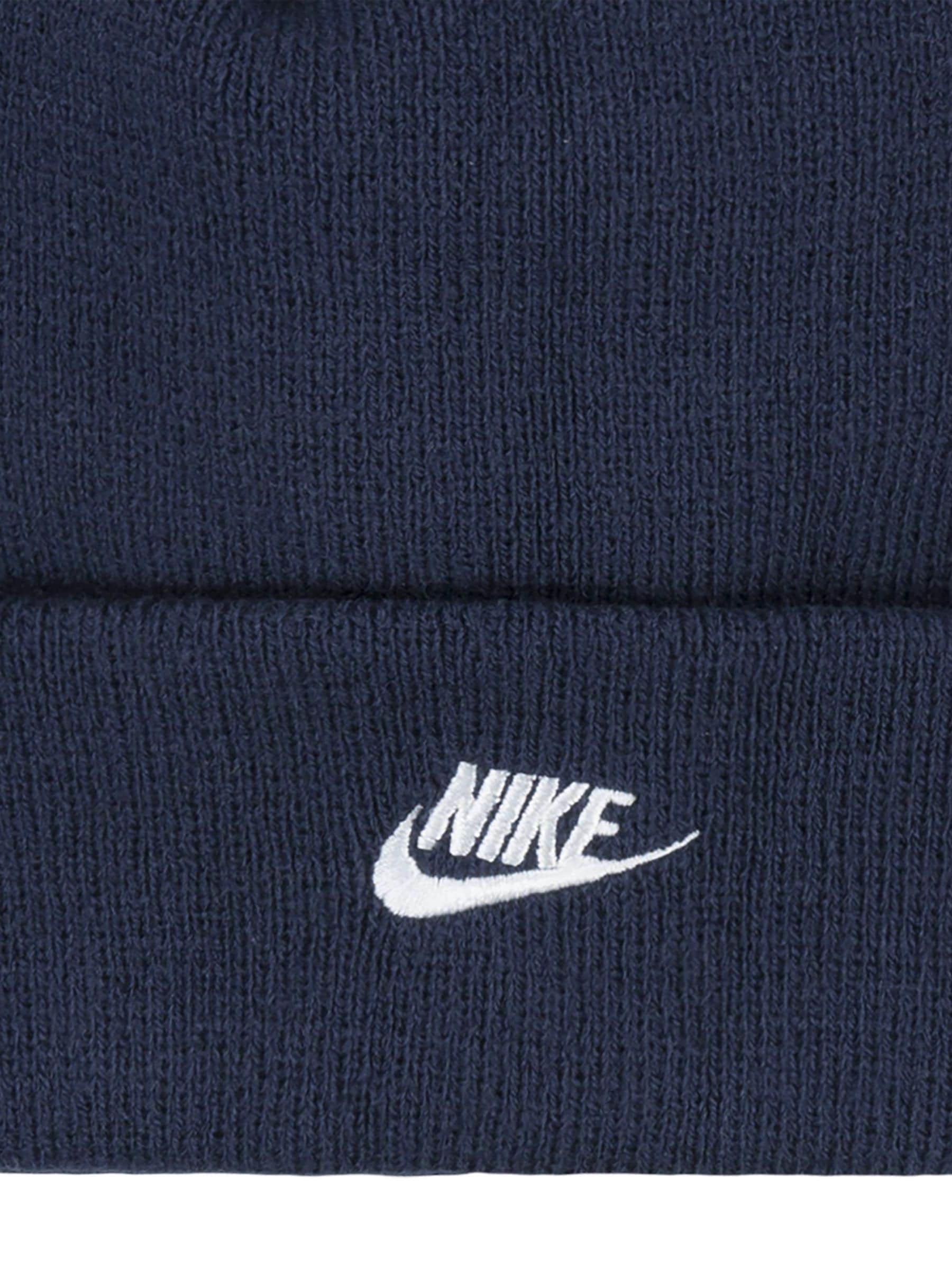 navy nike beanie