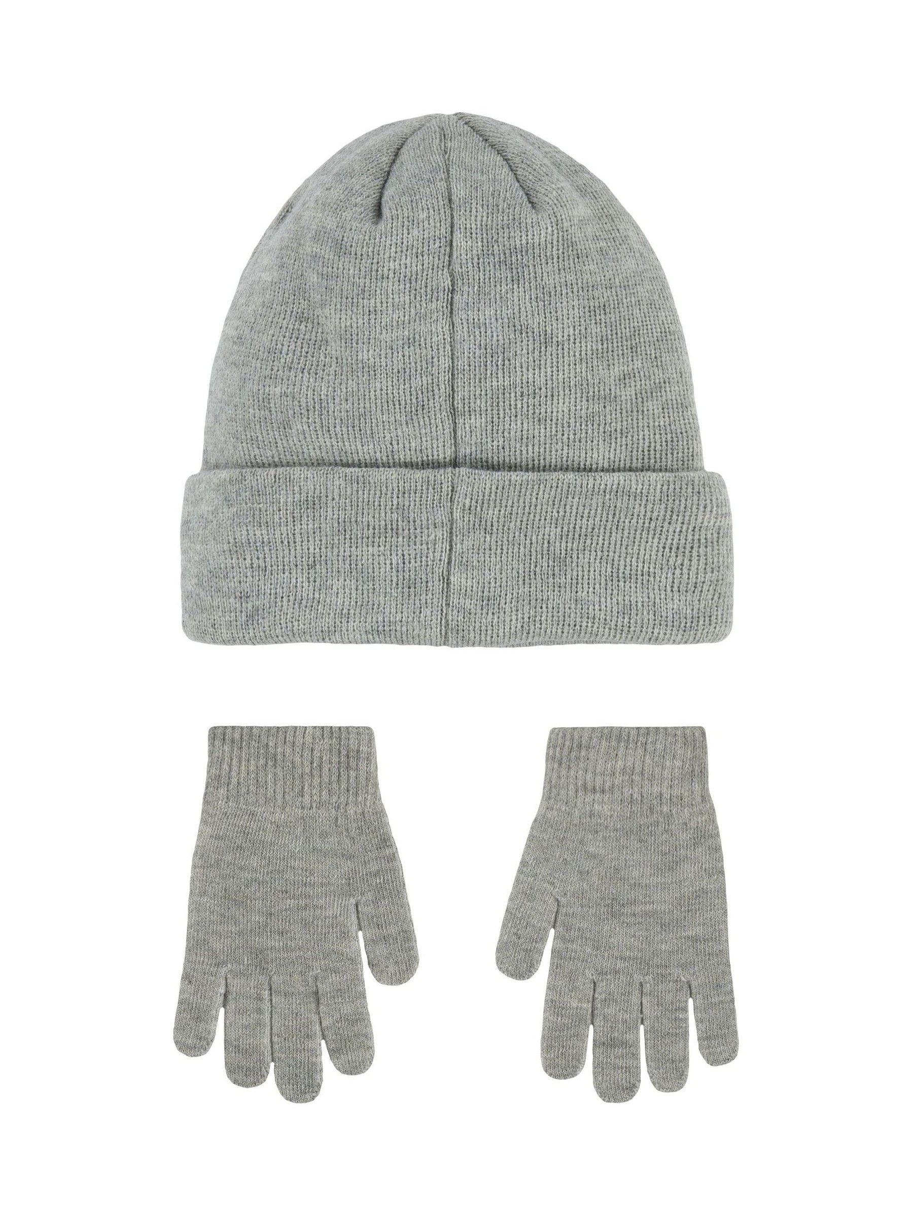 Buy Nike Grey Club Beanie and Glove Set from Next Poland