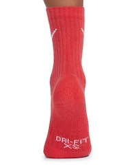Nike Multi Little Kids Performance Crew Socks 6 Pack - Image 10 of 11