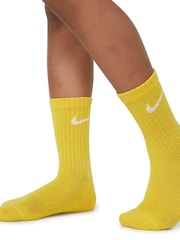 Nike Multi Little Kids Performance Crew Socks 6 Pack - Image 7 of 11