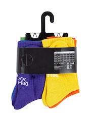 Nike Multi Little Kids Performance Crew Socks 6 Pack - Image 8 of 11