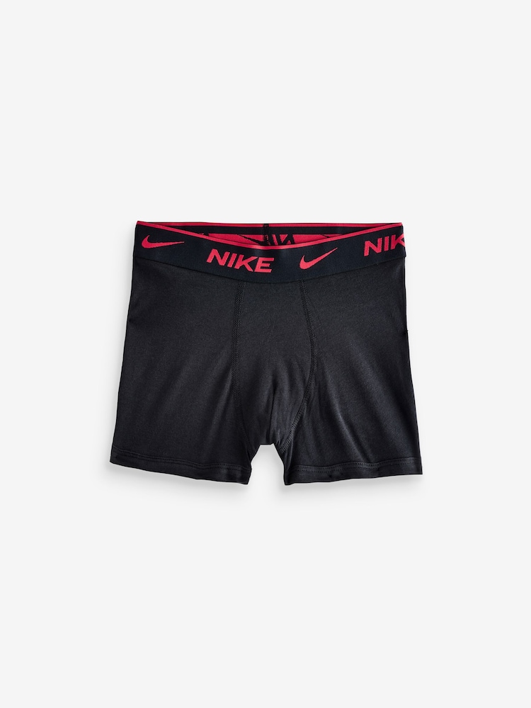 Nike Multi Coloured Waistband 5 Pack Boys Boxers - Image 3 of 6