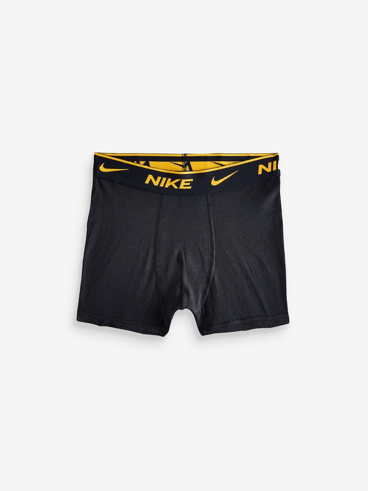 Nike Multi Coloured Waistband 5 Pack Boys Boxers - Image 4 of 6