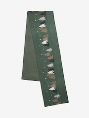 Green Scandi Christmas Tree Light Up Table Runner - Image 4 of 4