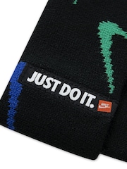 Nike Black Multi Swoosh Repeat Beanie and Glove Set - Image 3 of 4