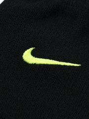 Nike Black Multi Swoosh Repeat Beanie and Glove Set - Image 4 of 4