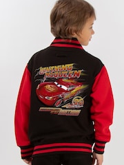 Brands In Red Boys Disney Cars Lightning McQueen Varsity Jacket - Image 1 of 4