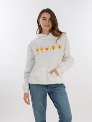 Brands In White Womens Disney Winnie The Pooh Stretching Hoodie - Image 2 of 4