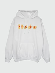 Brands In White Womens Disney Winnie The Pooh Stretching Hoodie - Image 3 of 4