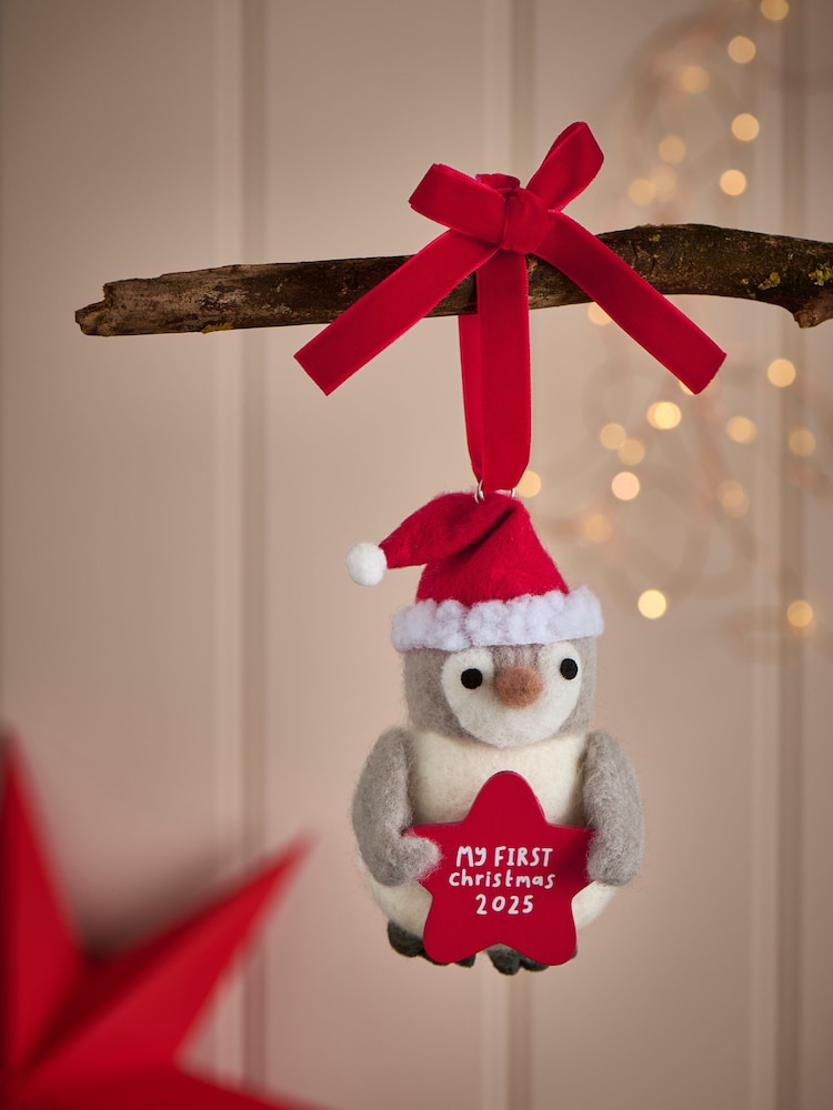 Babys First Christmas 2025 Bauble - صورة 1 من 3