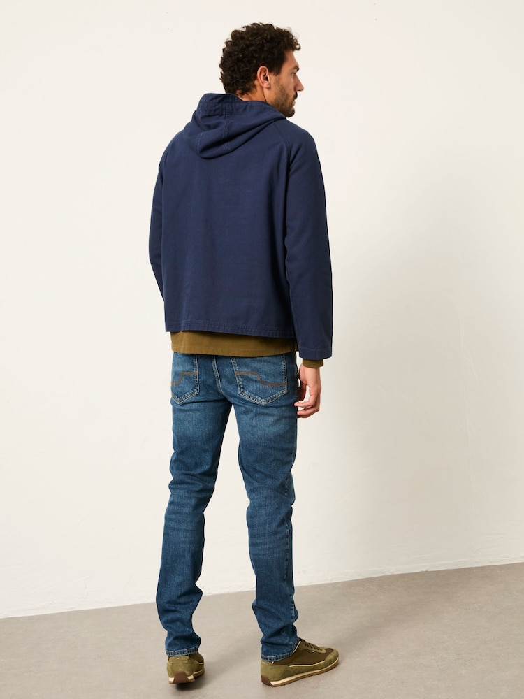 FatFace Indigo Blue Slim Fit Jeans - Image 2 of 6 FatFace Indigo Blue Slim Fit Jeans - Image 2 of 6