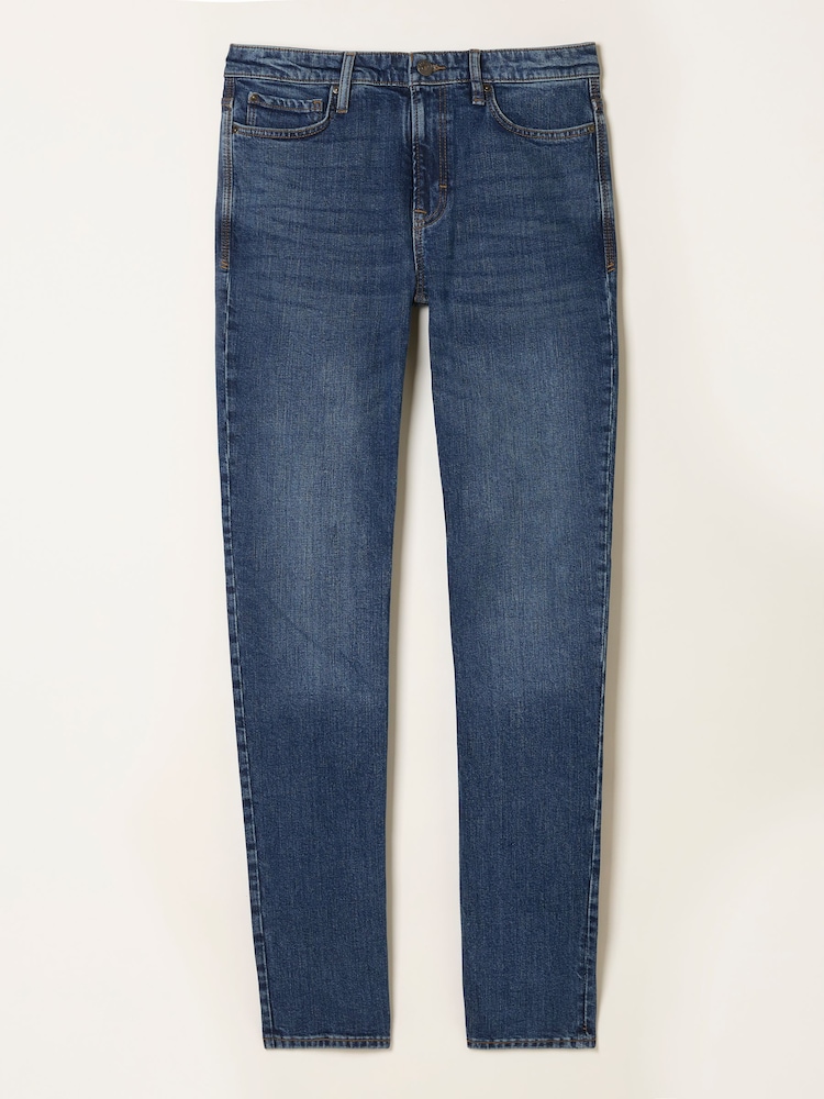 FatFace Indigo Blue Slim Fit Jeans - Image 6 of 6 FatFace Indigo Blue Slim Fit Jeans - Image 6 of 6