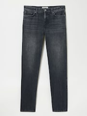 FatFace Washed Black Straight Fit Jeans - Image 5 of 5