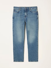 FatFace Denim Blue Tint Straight Fit Jeans - Image 1 of 1