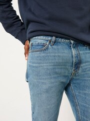 FatFace Denim Blue Tint Straight Fit Jeans - Image 4 of 6