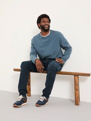 FatFace Denim Dark Blue Slim Fit Slim Fit Jeans - Image 3 of 6