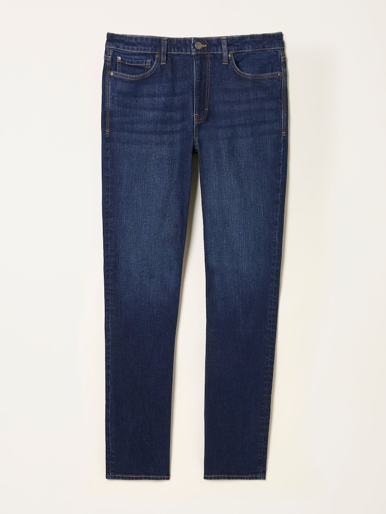 Azul oscuro vintage - FatFace Slim Fit Jeans - Imagen 1 de 1 Azul oscuro vintage - FatFace Slim Fit Jeans - Imagen 1 de 1