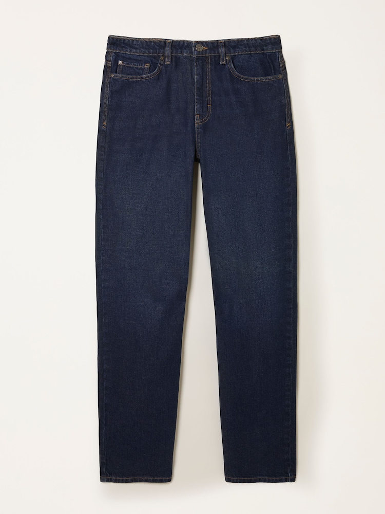 FatFace Dark Vintage Blue Loose Fit jeans - Image 8 of 8