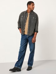 FatFace Indigo Blue Loose Fit Utility Jeans - Image 5 of 8