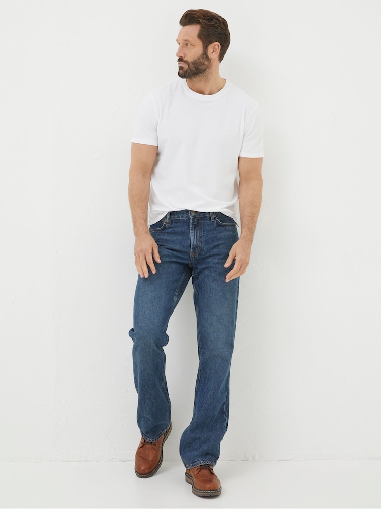 Azul índigo - Calça jeans FATFACE Bootcut - Imagem 1 de 4