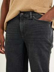 FatFace Washed Black Slim Fit Slim Fit Jeans - Image 3 of 5