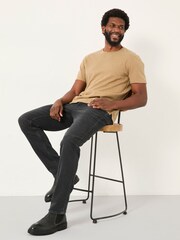 FatFace Washed Black Slim Fit Slim Fit Jeans - Image 4 of 5