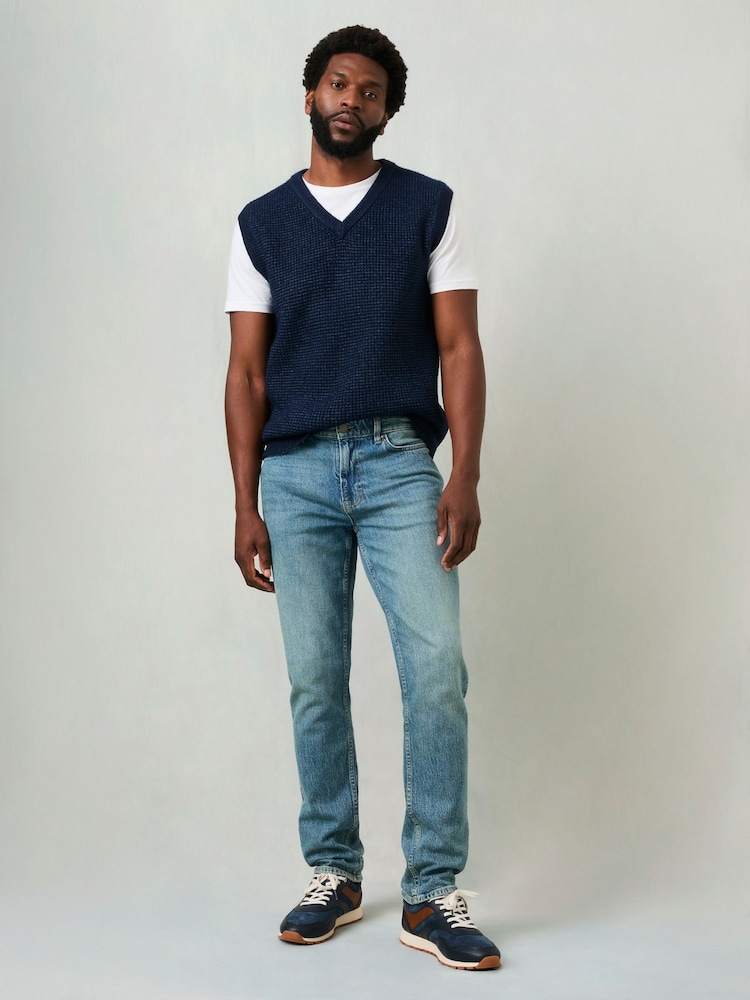 FatFace Denim Blue Tint Slim Fit Slim Fit Jeans - Image 2 of 8