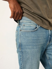 FatFace Denim Blue Tint Slim Fit Slim Fit Jeans - Image 6 of 8