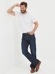 Azul escuro vintage - Calça jeans FATFACE Bootcut - Imagem 4 de 6