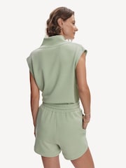 Varley Snow Sage Ollie High Rise Shorts 3.5 - Image 2 of 6