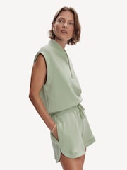 Varley Snow Sage Ollie High Rise Shorts 3.5 - Image 3 of 6