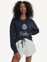 Varley Blue Rasco Namesake Sweat Top - Image 2 of 6