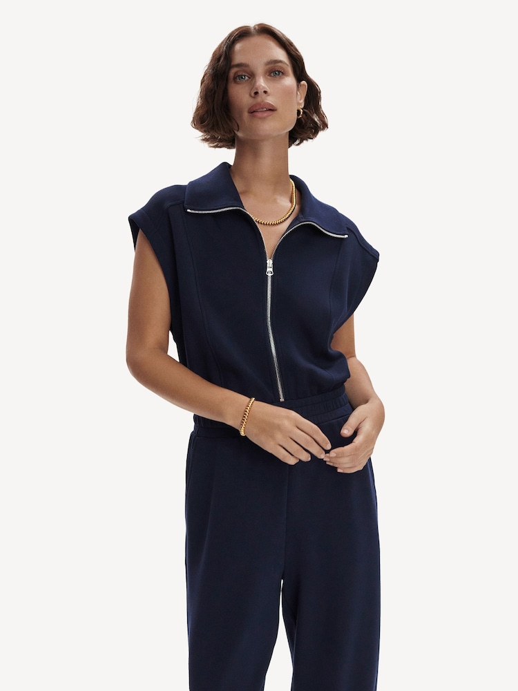 Varley Navy Monica Jumpsuit - Image 1 of 6
