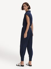 Varley Navy Monica Jumpsuit - Image 3 of 6