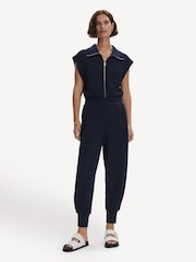 Varley Navy Monica Jumpsuit - Image 4 of 6